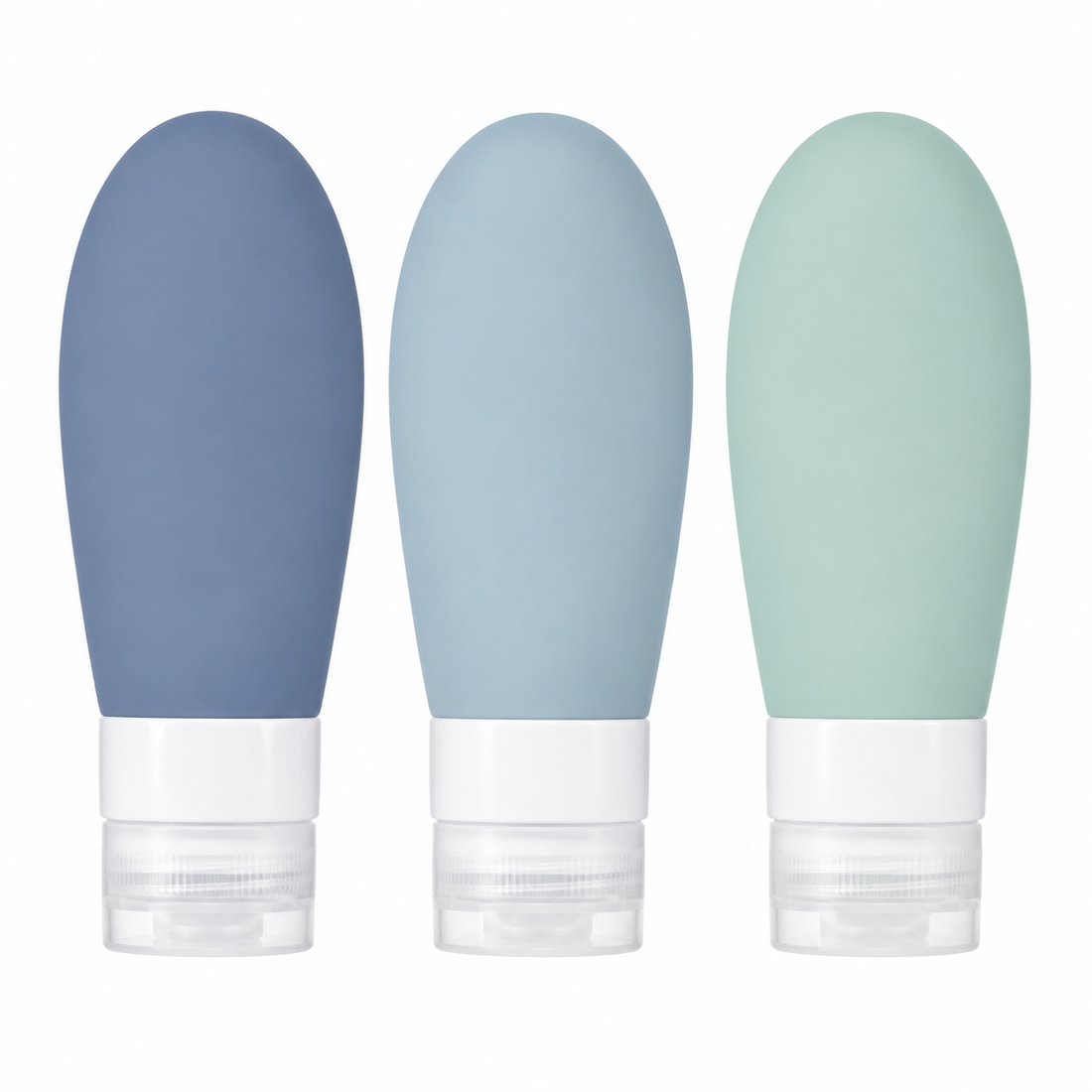 3-Piece Squeezable Travel Bottle Set